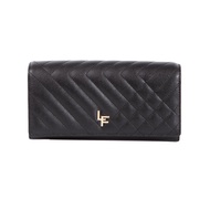 Louis Fontaine กระเป๋าสตางค์แบบยาว 2 พับ รุ่น DELLA - สีดำ