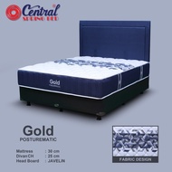 Central spring bed Gold Posturematic | Spring bed semua ukuran