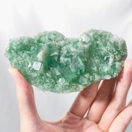 香花嶺綠螢石 原礦 似軟糖 智慧 招財 心輪 收藏 擺件 單品 禮物