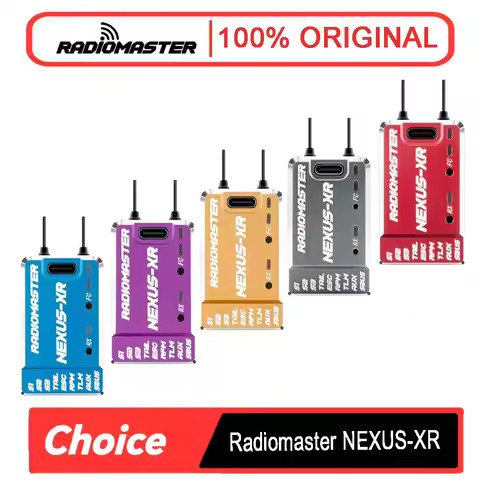 Radiomaster NEXUS-XR Flight Controller - ICM42688P 6-Axis Gyro Dual ELRS RX 3.6-70V for RC Helicopte