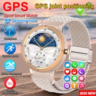 Smart Watch for Women GPS 6-Satellites 1.32” HD AMOLED Display Built-in GPS Bluetooth Call Sports 5A