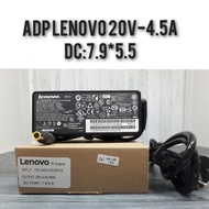 LENOVO 20V-4.5A DC 7.9*5.5 ADAPTOR + power cable