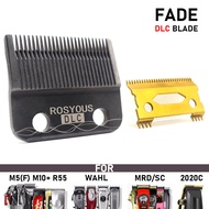 DLC Blade for Madeshow/WAHL/MRD/Gamma/SC/JRL/KEMEI Professional Hair Clipper Accessories Ultra Thin 