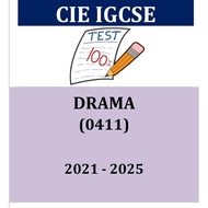 IGCSE DRAMA (PAPER 1) PAST YEAR PAPER 2021-Nov 2025