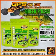 Pelet Pbass 100gr Pakan Ikan Pbass Green Pbass