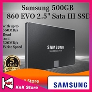 Samsung 500GB 860 EVO 2.5" Sata III SSD