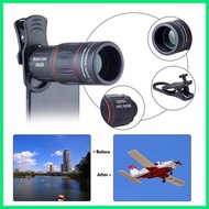 ◬ ▥ APEXEL Universal 18x25 Monocular Zoom HD Optical Cell Phone Lens Observing Survey 18X Telephoto