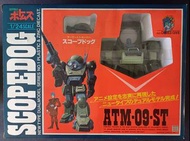 (W Plaza shop 225) 80s Takara 裝甲騎兵 1:24 Scopedog ATM-09-ST Figure 超合金 Popy Bullmark chogokin diecast