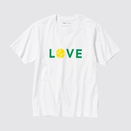 un Men's and Women's Roger Federer Printed T-shirt Roger Federer Charity Short Sleeve