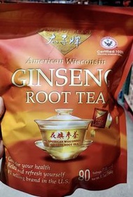 全新太子牌美國花旗參茶80 包（美國代購）