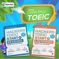 Trạm Đọc Official | Combo Sách Hacker TOEIC : Hackers TOEIC Start Listening + Hackers TOEIC Start Re