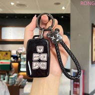 Soft TPU Car Key Case Cover Protector Shell for Land Rover Range Rover Sport Evoque Velar Discovery 