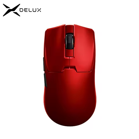 Delux M800mini Wireless Gaming Mouse, 46g Lightweight,PAW3395/PAW3311,1KHz Polling Rate for Small to