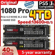 1080PRO 4TB 2TB 1TB Original Brand SSD M2 2280 PCIe 4.0 NVME Read 13000MB/S Solid State Hard. Disk for Game Console/laptop/PC/PS5