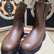 GUZZI MEN'S SAFETY SHOES # G302 # SAFETY BOOTS # G302 # KASUT KERJA SAFETY LELAKI KULIT # GENUINE LE
