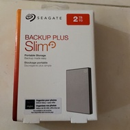 Seagate Backup Plus Slim 2TB 2.5 "USB 3.0 2019 (Silver) -STHN2000401