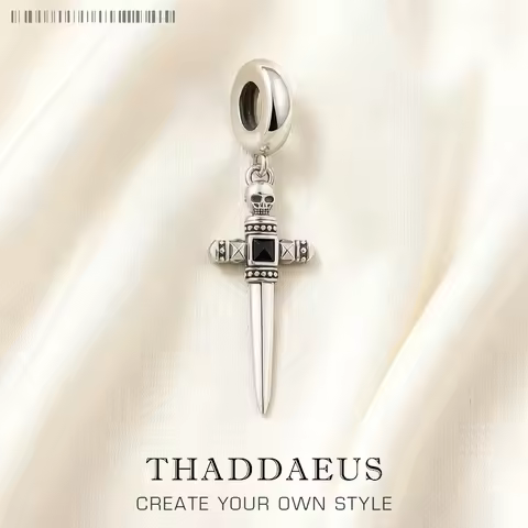 Sword Charms Pendant Europe Accessories 925 Sterling Silver Fashion Jewelry Brave Rebels Gift For Wo
