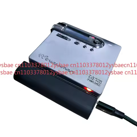 3D USBC Battery Case Attachment For SONY MD Walkman MZ-N10 （Charging and data sync）