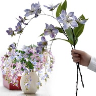 Art Artificial Silk Like Real Flowers Hanging Decoration/Artificial Jasmine Branch Home Atmosphere Decoration