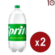 雪碧 檸檬青檸味雪碧汽水 Sprite Lemon Lime Flavoured soda (樽裝) 2x2公升