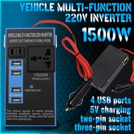 Car Inverter 12V 24V to 220V Power Converter Car Power Inverter Truck Socket Charger Inverter