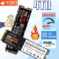 Gxal46093 2023 980 PRO NVMe SSD 4TB/2TB M.2โซลิดสเตทไดรฟ์2280 PCIe Gen 4.0X4ใช้ได้กับ PS5/แล็ปท็อป /Mac