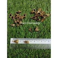 Antique gold bails handmade jewellery accessories  60g each packet