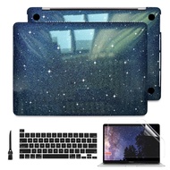 MacBook case for Air Pro 13 13.3 inch M1 chip A2337 A2338 Apple Laptop with Trackpad Touch Bar A2179 A2251 A1466 A1706 A1708 A2289 with Keyboard Protector