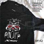 🌟 ‍️ T-shirt Kaos Yamaha X-Max REAR - Kaos Xmax T-Shirt Yamaha T-Shirt X-Max