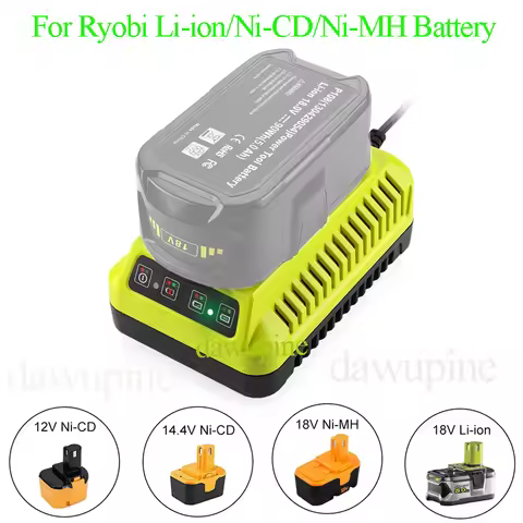 P117 For Ryobi Li-ion Ni-CD Ni-Mh Battery P100 P102 P103 P105 P107 P108 1400670 P118 Lithium ONE+ Se