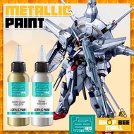 IRO Acrylic Pre-thinned Paint Metallic Color Series 60ml Gundam Color Paint Airbrush Solvent Based A