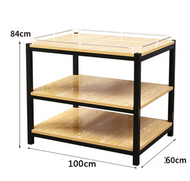 書架 貨架 多層架 展示架 陳列架 置物架規格:寬度60cm長度100cm三層)