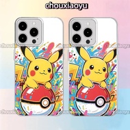 Suitable for OnePlus 13 13R 12 12R 11 11R ACE5 ACE3 ACE2 Pro Nord5 Phone Case Pikachu Anime Aurora D