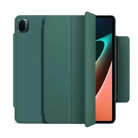 For Xiaomi pad 5 / 5 PRO Case Auto Wake up / Sleep Silicone & PU Cover Funda For Xiaomi mi pad 5 pro