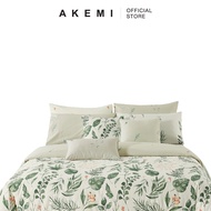 AKEMI 850TC Cotton Select Adore Okeli (Fitted Sheet Set | Quilt Cover Set | Bedsheet)