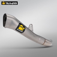 For R25 R3 YZF-R25 YZF-R3 MT-03 MT-25 Motorcycle Exhaust Escape Modified Middle Link Pipe Moto Muffl