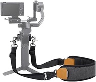 Anbee Ronin RS 3/4 Pro Mini Neck Strap, Adjustable Dual-Hook Carry Strap with Fixed Metal Ring for D