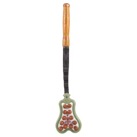 Creative Shape Massage Wood Hammer Manual Back Massager Portable Body Massager for Arms Thigh Back S