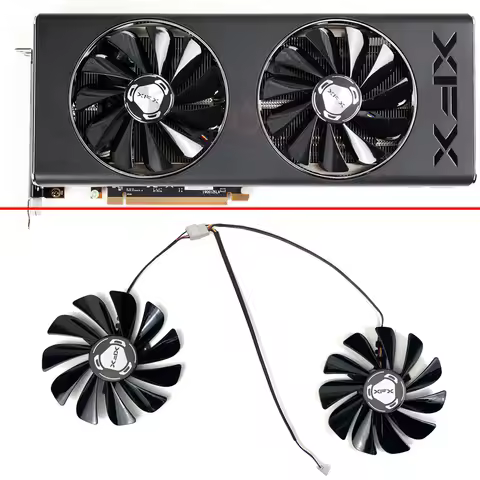 Cooling 95MM 4PIN CF1010U12S DC12V RX5700XT GPU FAN For elsa XFX RX 5700 Double Dissipation Ultra RX