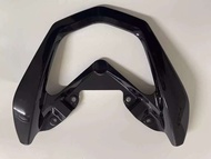 เหมาะสำหรับยามาฮ่า2019 NMAX155 150นักรบ Skyhawk TS150อะลูมินัมอัลลอยชั้นวางพนักพิงหลังแบบรวม