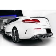 Mercedes W205 Coupe OEM Diffuser Carbon