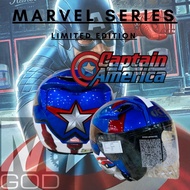 KTKVOA02 HELMET KYT VENOM CAPTAIN AMERICA KYT HELMET DOUBLE VISOR MARVEL SERIES LIMITED EDITION VENOM HELMET VENOM