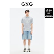 GXG Men's Gray Polo Shirt - Stylish Summer 2023