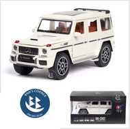 [BNBs Corner] Mô hình xe SUV 1:24 Mercedes G63 màu trắng