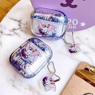 小飛象 dumbo 耳機套 保護殼 airpods case 流沙 公仔 掛飾 吊飾 掛件