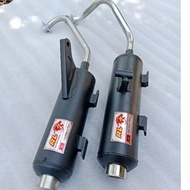 Exzos Red Leo racing cutting exhaust 28mm Ego v1/v2 Nouvo Avantiz Ego S Solaris mio sporty/soulty mi