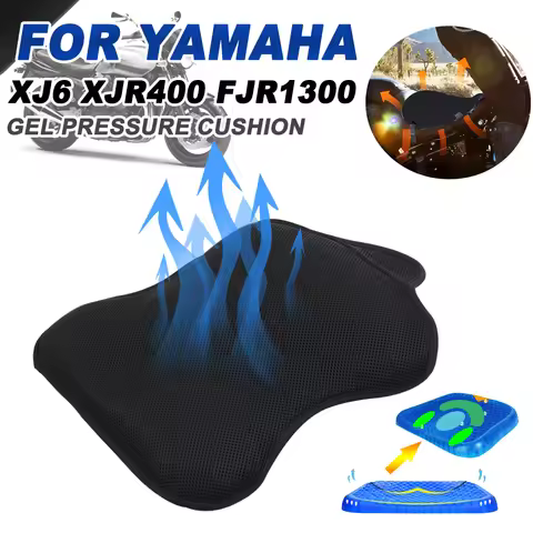 Gel Seats for Yamaha Xj6 Xj 6 Xjr400 Fjr1300 FJR 400 FJR 1300 Motorcycle Accessories Gel Pressure Re