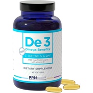 De3 Occasional Eye Dryness rTG Omega 3 Supplement, 90 Count, 30-Day Supply