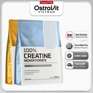 [CUSTOM JAR/BAG] OstroVit Creatine Monohydrate - Type 300g/500g/1kg - Pure Creatine