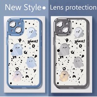 ghost for vivo Y18 V30E V30 Pro Y03 Y100 5G X100 Pro Y27s Y27 Y17s Y36 Y02t Y78 V29 V27e Phone Case Lens Protective Film Hard Bumper Phone Case